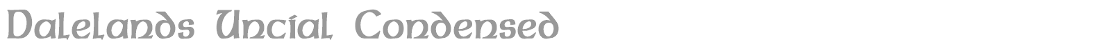 Dalelands Uncial font preview